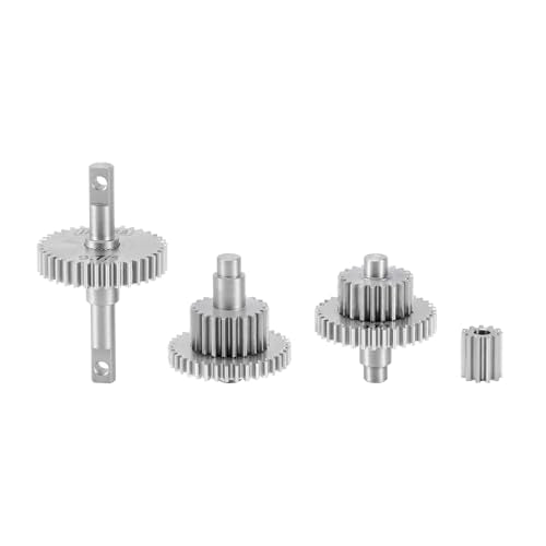 INJORA Stainless Steel 9.7:1 Overdrive Transmission Gear for 1/18 TRX4M RC - size: 9.7:1