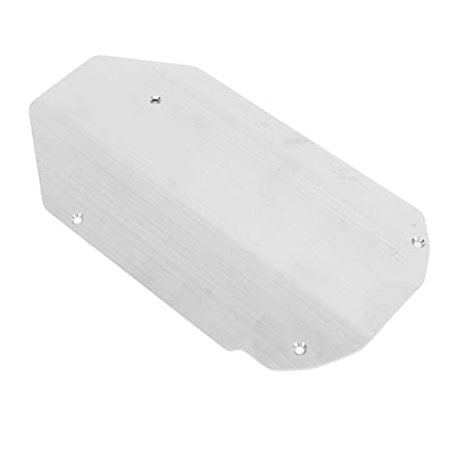 Stainless Steel Chassis Armor Set, 3 Pieces RC Car Guard Skid Plate for TT02 1/10 RC Car, Crawler Modification Part Accessories, Front Center Rear Chassis