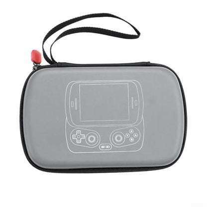 Hard Carrying Case for Anbernic RG Slide Retro Gaming Console Travel Storage Holder Protective Cover Flannel Material Compact Portable Game Accessories Organizer