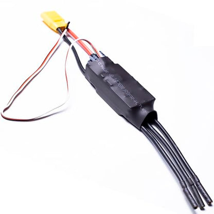 100A ESC 2-6S LiPo Brushless Electronic Speed Controller | With BEC XT90 & 4.0mm Plug for RC Airplane Drone Model - size: 100A