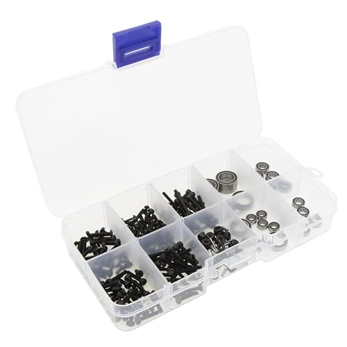 MEUS RACING Ascent 18 Bushings Bearings Screws 236pcs Kit for Redcat Ascent-18 1/18 RC Crawler Upgrade Parts