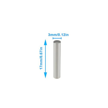 ECSiNG 3x17mm RC Axle Pins Replace OEM AR713014 Compatible with ARRMA 1 10 Scale 3S 4S MEGA 10 Pack - size: 3x17mm