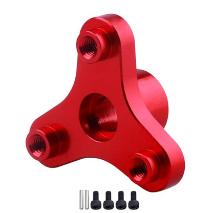 Metal Aluminum Alloy RC Slipper Clutch Eliminator for Traxxas 1/10 Stampede/Slash VXL/Rustler 2WD (Red) - color: Red