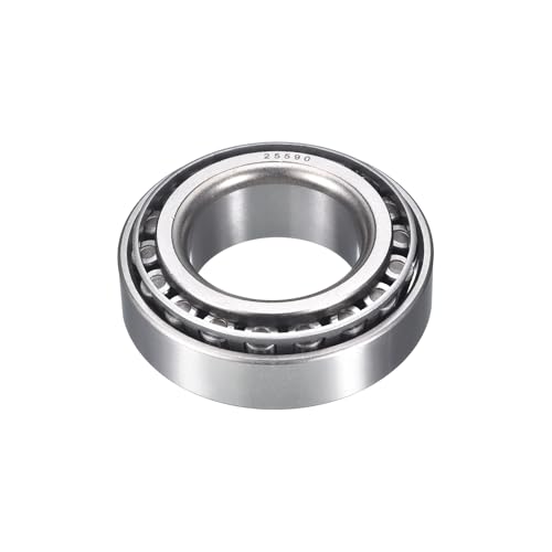 25590/21 Tapered Roller Bearing Cone and Cup Set | 1.796" Bore 3.27" OD 0.9375" Cup Width, Chrome Steel Taper Bearings Set, ABEC-3 - size: 25590/25521