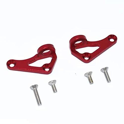 GPM AXIAL SCX10 III Wrangler AXI03007 Aluminum Front Body Post Mount -6PC Set (red)
