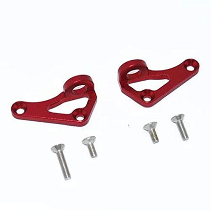 GPM AXIAL SCX10 III Wrangler AXI03007 Aluminum Front Body Post Mount -6PC Set (red)