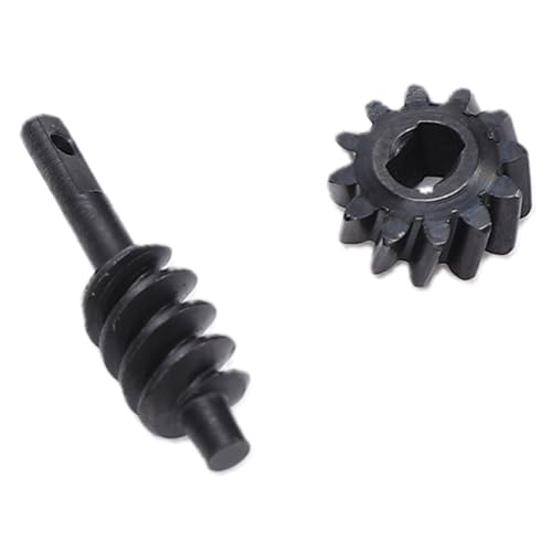 Keenso Metal Gear Steel Axle Gear Set RC Differential 2 13T Ratio for Front Rear Axles Replacement for SCX30 1 30 RC Crawler Car Upgrade Parts