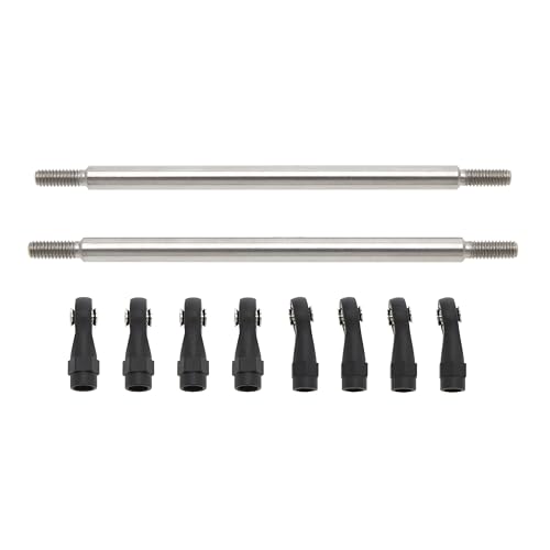 MEUS RACING 1/10 Links Steel Chassis Links Kit for Traxxas TRX4 Axial SCX10 Tamiya CCO1 Redcat Gen8 1/10 RC Crawler (95mm) - size: 95mm