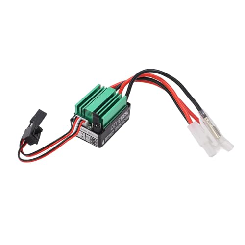 13T Brushed Motor ESC Combo, 540 Brushed Motor with 65A Brushed ESC Electric Motor for RC Truck Crawler Car 90046, D90, HSP, HPI Brushed RC Motor Shaft Motor RC Car Truck Update Parts