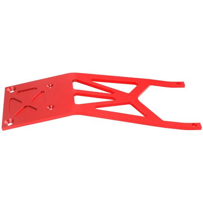 Aluminum Front Skid Plate Skidplate #5837 Compatible with Traxxas Slash 2WD 1/10 RC Car Upgrade Parts (Red) - color: Red