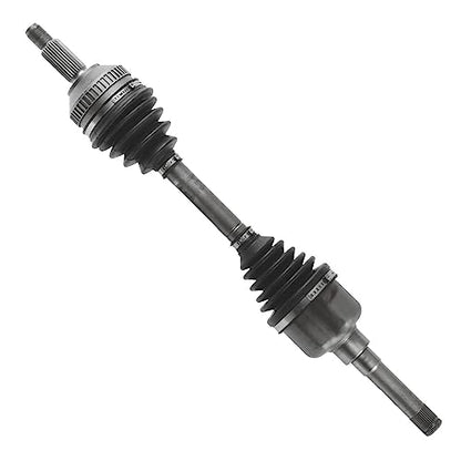 Detroit Axle - Front Left CV Axle Shaft + Wheel Press Bearing Replacement | for Ford Contour Mercury Mystique Cougar 2.5L - 2pc Set - size: 2XW2900117/Pair