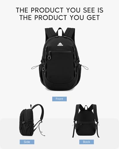 40x30x15cm Personal Item Bag 16x12x6 Travel Backpack Flight Approved with Anti-Theft Pocket Water-resistant Casual Daypack for Weekender Business Hiking,White - color: White