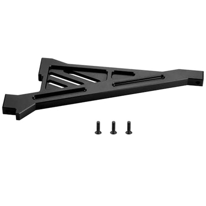 MOHERO Aluminum Alloy RC Front Chassis Brace for 1/5 LOSI 5IVE-T 2.0 RC Truck Upgrade Part (Black) - color: Black - Front