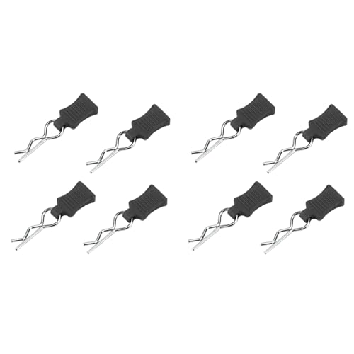 Body Shell Clip Pin Fixing Bracket Set Accessory Part RC Body Clips with Pull Tabs Car Clips R Clips for 1/8 1/10 1/12 RC Car