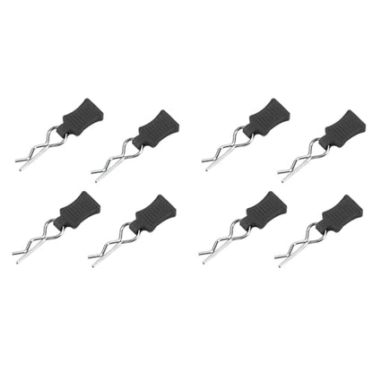 Body Shell Clip Pin Fixing Bracket Set Accessory Part RC Body Clips with Pull Tabs Car Clips R Clips for 1/8 1/10 1/12 RC Car