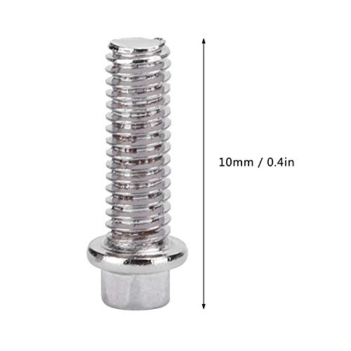 VGEBY RC Car Screw 50Pcs RC Car Wheel Rims Hub Screws Stainless Steel Screws for 1/10 RC Crawler Car - size: M2.5