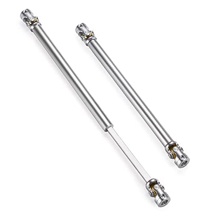 RC-Hub 1Pcs RC Driveshafts Metal Drive Shaft 45-50/47-57/55-67/60-80mm for 1:14 Tamiya Trailer Tractor Truck RC Crawler Car (140-180mm) - size: 140-180mm