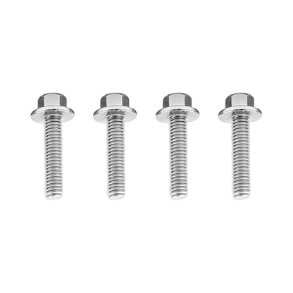 4PCS M6 x 30mm Car Mounting Bolt Screws Kit, OEM#W706175S43 | 304 stainless steel construction, replacement screw design, compatible with F-600 super duty E-350, car accessories - size: M6*30