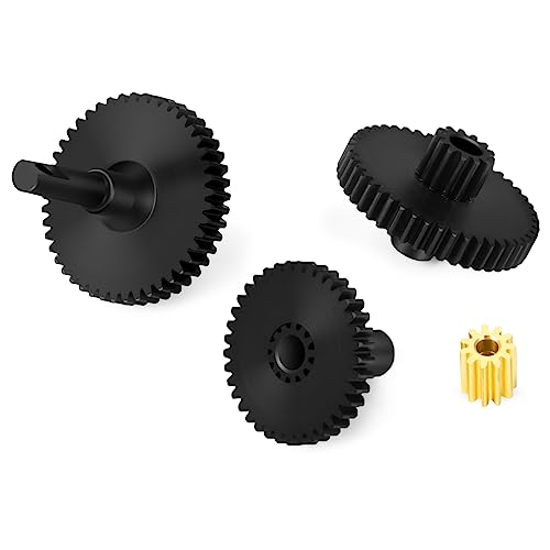 Steel Transmission Gear Pinion Set for 1/18 TRX4M Defender, Bronco, K10 High Trail, F150 RC Crawler Car Upgrade Parts - style: 40.3:1