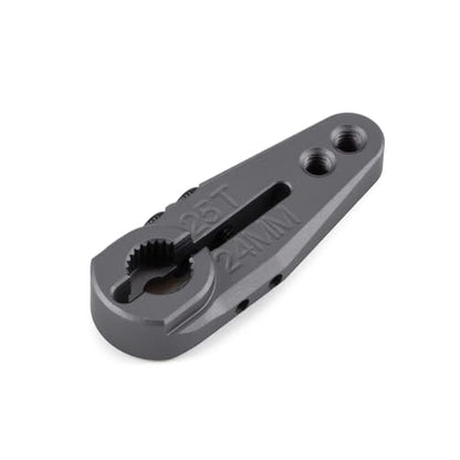 Clamping 25T Servo Horn Steering Servo Arm 7075 Aluminum for Futaba NHX Power HD Protek Savox NSDRC RC Crawler Electric Car Buggy Monster Truck (25T 24mm)