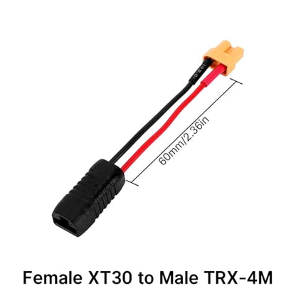 INJORA XT30 to JST-RCY JST PH2.0 TRX-4M T-Style EC3 Battery Adapter Cable