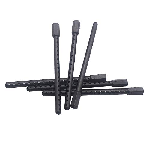 8Pcs ShareGoo Plastic Body Post Mounts RC Car Shell Column Compatible with HSP Redcat Racing Lightning EP Drift STK STR EPX PRO 1/10 Scale RC Model Car (83mm) - size: 83mm