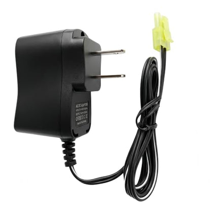 8.4V RC Battery Charger for 8.4V NiMH/NiCd Battery Packs, 250mA with Mini Tamiya Connector for Airsoft Guns RC Cars