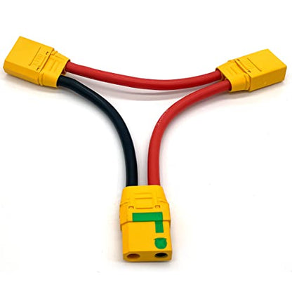 FLY RC XT90S Battery Series Connector 10 Gauge Wire for RC Battery Helicopter Quadcopter - style: XT90S Series Connector