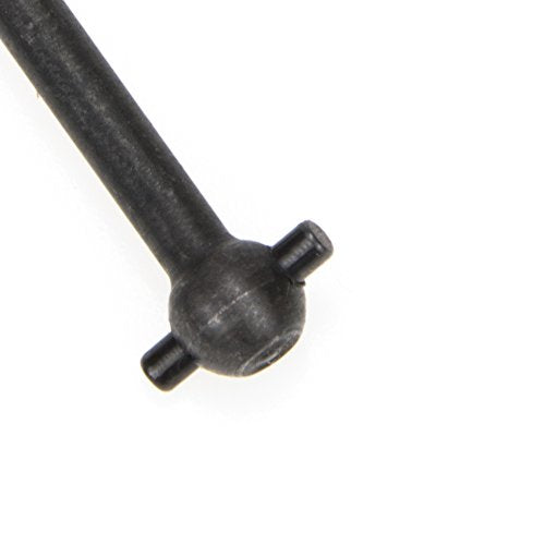 Front/Rear Center Driving Dogbone Shaft C06061 84MM Iron Black for 1/10 RC Hobby Model Car HPI HSP,COJOYS,4PCS (Black)