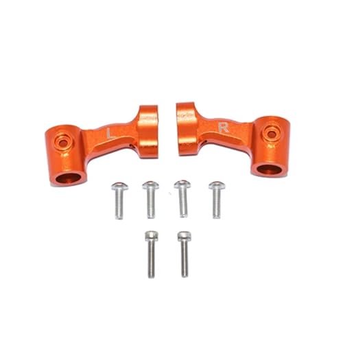 RC Car Accessories Compatible with ARRMA for Limitless for KRATON for Outcast for EXB 6S 1/7 1/8 RC Car Rear Body Post Mount Car Shell Column Fixed Bracket(Orange) - color: Orange
