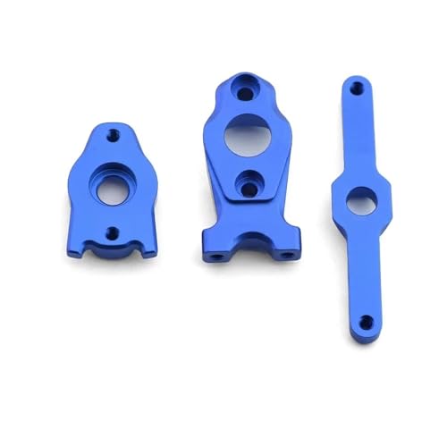 RC Car Accessories Compatible with Traxxas for Slash for E-Revo for Summit 1/16 RC Car Upgrade Parts Accessories Metal Steering Assembly