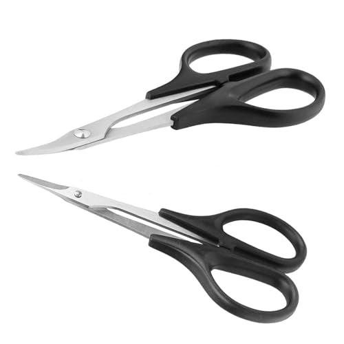 0-14mm RC Body Reamer Hole Pucher Curved&Straight Scissors RC Tools for RC Car Truck Bodyshell Hobby Repair