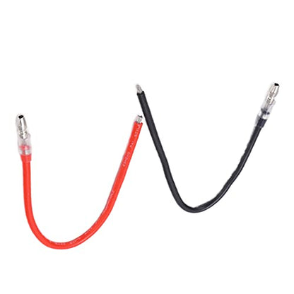 10pcs RC Motor Cable,4mm Banana Plugs Connector Extension Cable Wire 16AWG Silicone Wire for Scx10, for Gen8 RC Motor Model Car Accessories