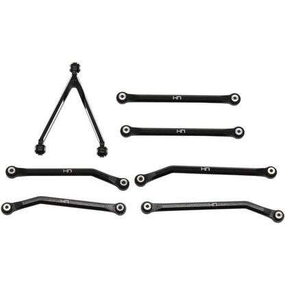 Hot Racing SXTF133HJ01 Aluminum High Clearance Links Set for (133.7mm) SCX24