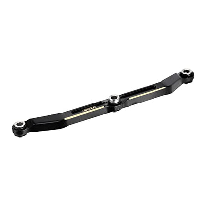 INJORA Black Brass Steering Link for 1/18 RC Crawler TRX4M Upgrade, 12g - color: Black