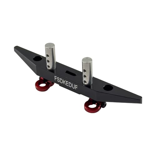Front Bumper Aluminum Alloy Metal for Redcat Ascent-18 Rc Car Upgrade Parts Remote Control Crawler Accessories 1/18 Scale