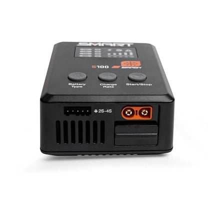 Spektrum Accessories Smart Powerstage Surface Bundle: 5000mAh 2S 50C LiPo Battery (IC3) / 100W S100 Charger, SPMX-1031