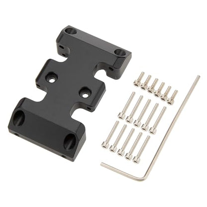 MEUS RACING SCX24 Transmission Skid Plate for Axial 1/24 SCX24 LCG Chassis RC Crawler Upgrades (Delrin) - color: Delrin