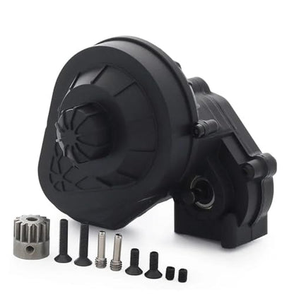 RC Car Parts for Axial for SCX10 for II 90047 90104 1/10 56T Plastic Shell Transmission Gear Set Gearbox Modification RC Crawler Car Upgrade Parts(Gearbox 1) - size: Gearbox 1