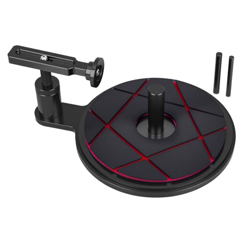 RC Aluminum Tire Adhesive Fixture (Black) | Suitable for 1/10/8 Ratio off-road Drift Vehicles and Below 40mm RC Tires，Adjustable - color: Black