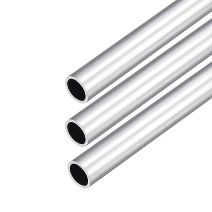 DMiotech 3Pack (10mm OD x 8mm ID) 6063 Aluminum Round Tube 300mm Length Industry Metal Tubing for Machinery Frame Construction DIY Projects - size: 10mm x 8mm x 300mm