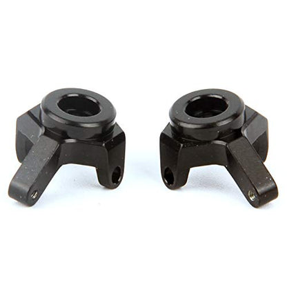 LCX Racing 1/24th RC Crawler Car CNC Machined Aluminum Steering Knuckle Set for Axial AX24 XC-1 SCX24, Upgrades Parts Accessories