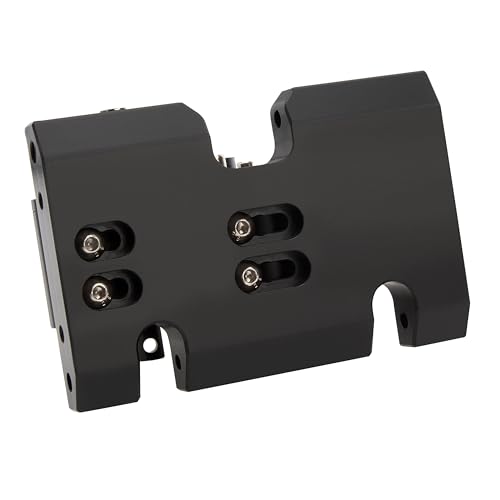MEUS RACING V2 LCG Transmission Overdrive Gearbox for Axial SCX10 1/10 RC Crawler Upgrades (Black) - color: Black