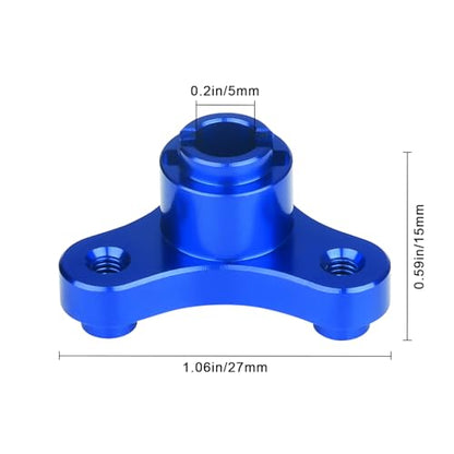 Slipper Clutch Eliminator for Traxxas 1/10 Rustler VXL Slash Stampede Bandit XL5 2WD Gearbox Parts (Navy Blue) - color: Navy Blue