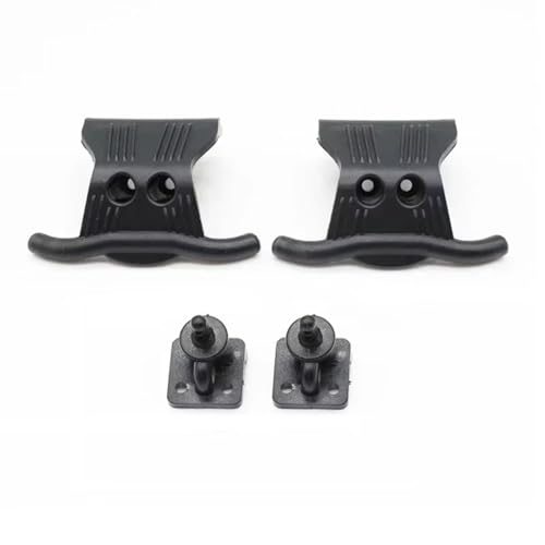 Compatible with Wltoys 284161 1/28 RC Car Upgrade Spare Parts Accessories 2 Set Front Bumper and Body Mount Post 284161-2558 RC Car Bumper