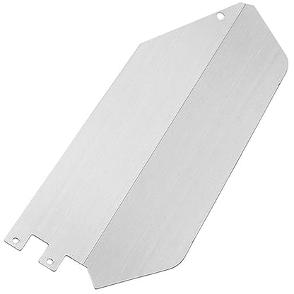 Stainless Steel Chassis Armor Skid Plate Ront Center Rear Chassis Protecter Guard Compatible with Traxxas Slash 4X4 1/10 RC Crawler Car