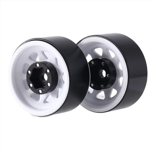 RC Models Parts For Axial For SCX24 For AX24 For TRX4M For FCX24 For 1/18 1/24 RC Crawler Car 1 IN Beadlock Wheel Rim Deep Dish Negative Offset 3.78mm Hub