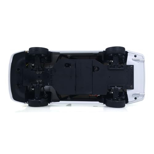 US in Stock, 1/18 Rx7 RC Racing Car RWD Gyroscope Wireless Control Drift Vehicles Light System Motor Servo ESC(White) - color: White
