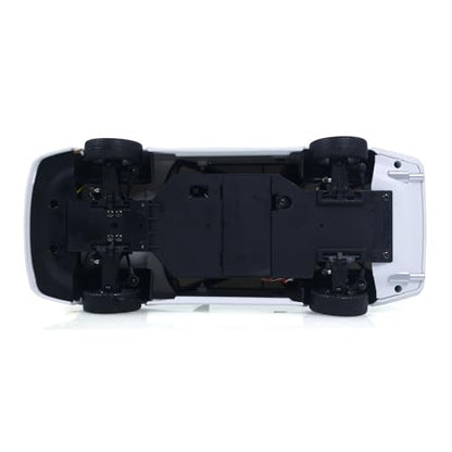 US in Stock, 1/18 Rx7 RC Racing Car RWD Gyroscope Wireless Control Drift Vehicles Light System Motor Servo ESC(White) - color: White