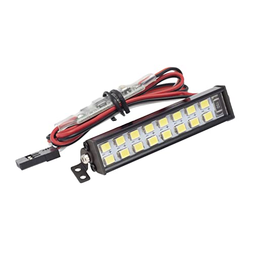 DKKY RC Roof Light Bar - 16 Lights for Traxxas TRX4, Axial SCX10, D90, CC01 1/10 RC Crawler Upgrade Parts